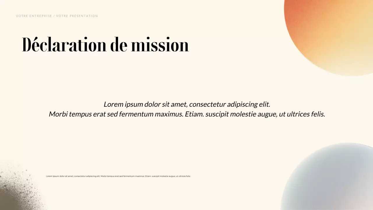 présentation d'un plan de marketing moderne noir