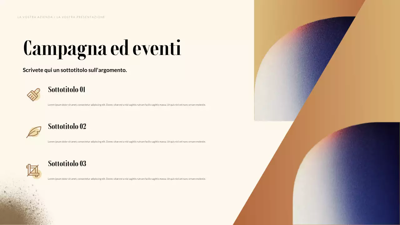 presentazione del piano di marketing black modern