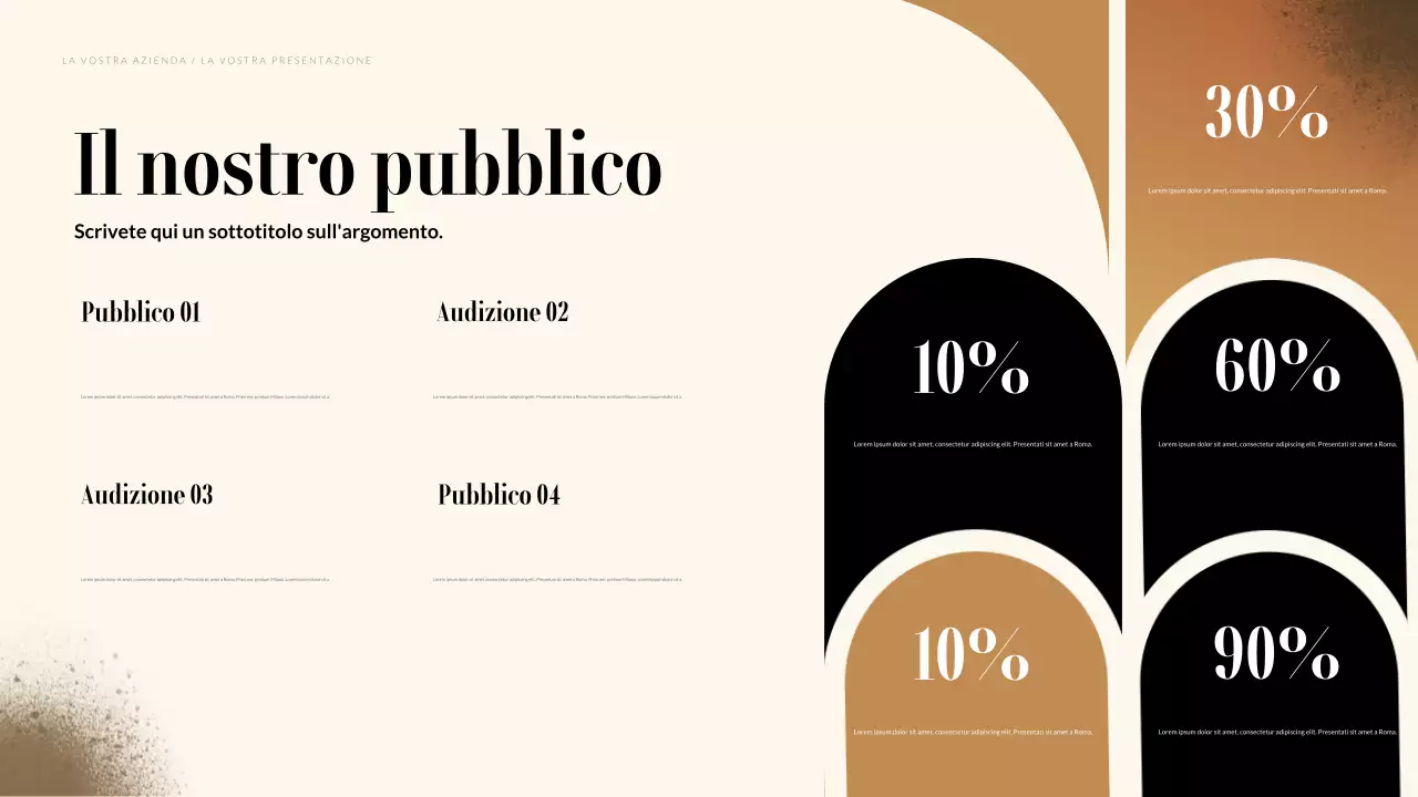 presentazione del piano di marketing black modern