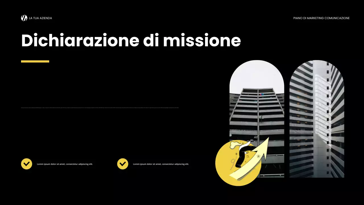 relazione sul marketing giallo moderno