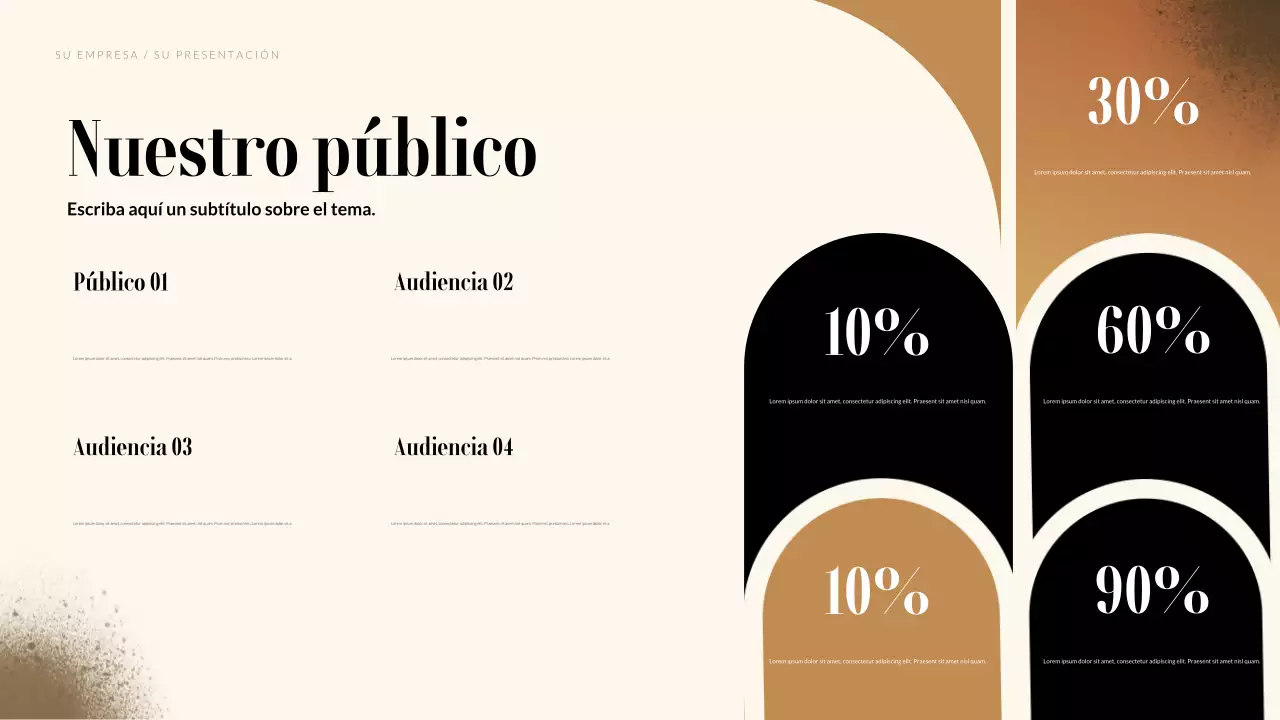 presentación del plan de marketing black modern