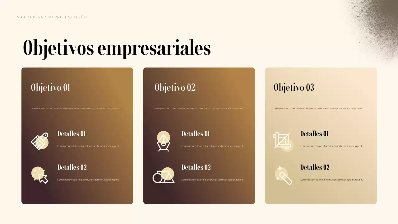 presentación del plan de marketing black modern