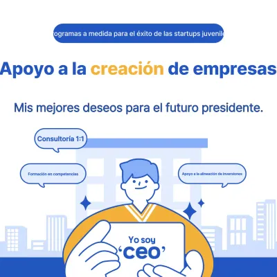 Promover el espíritu empresarial moderno y azul