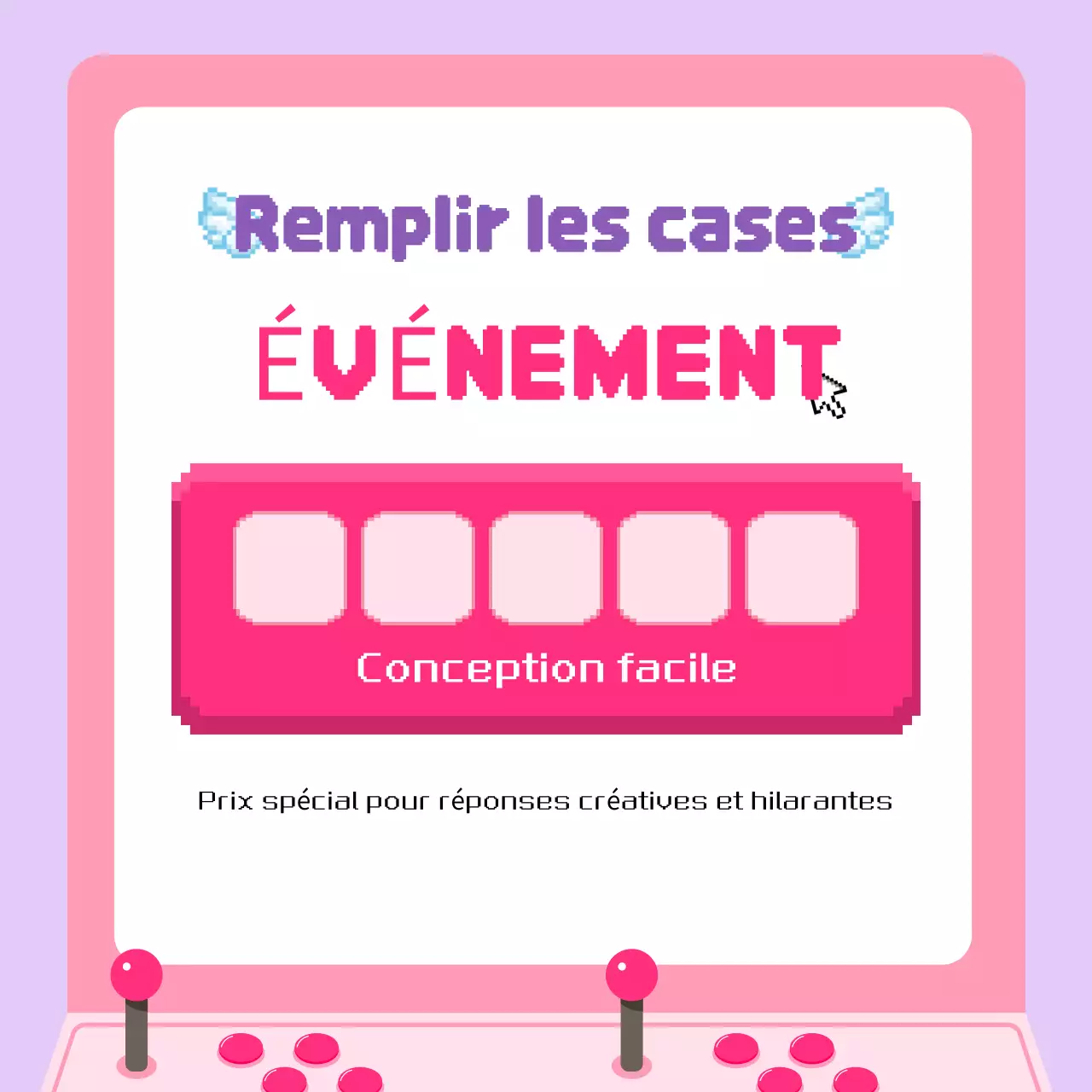 Annonce de l'événement Mauve Retro