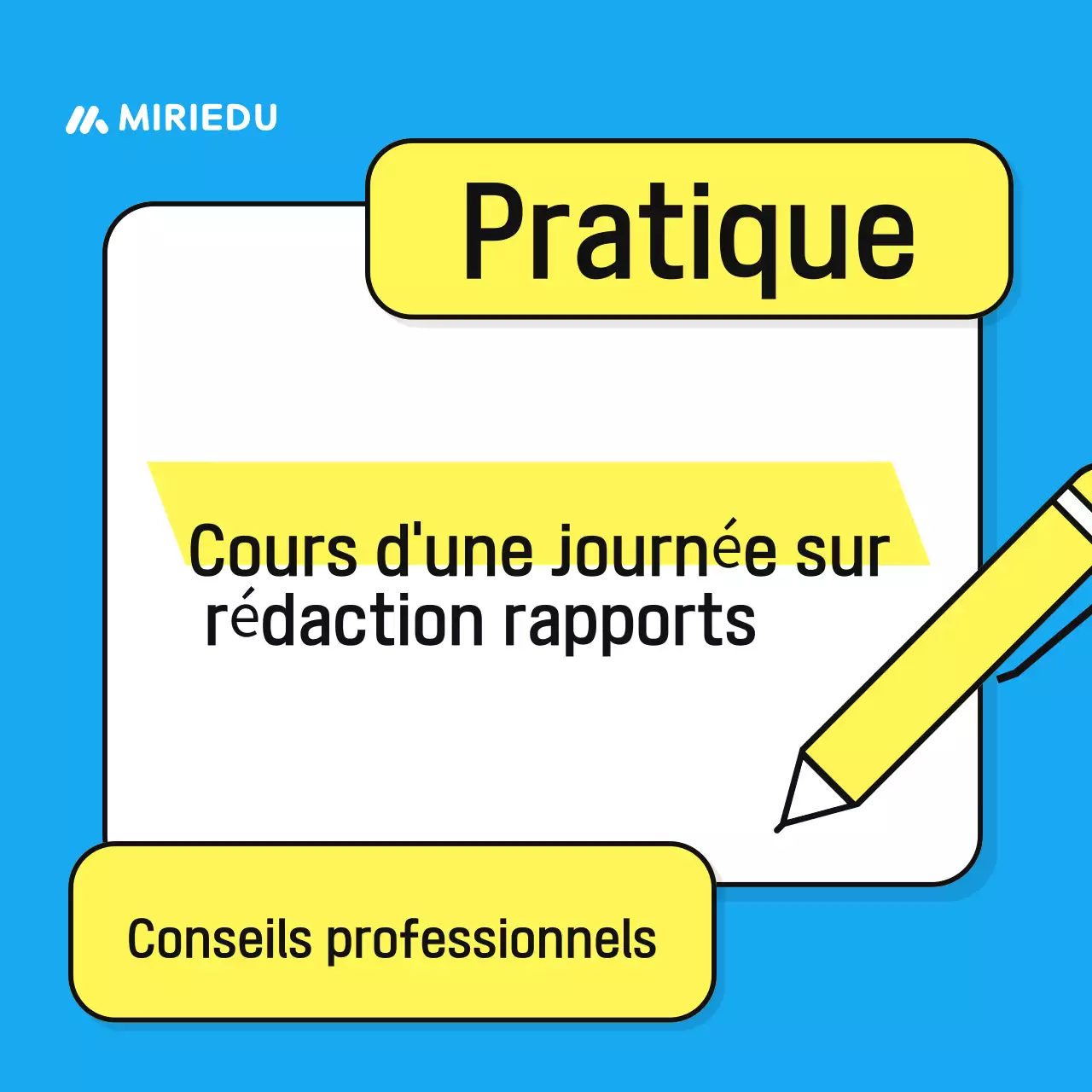 Promouvoir le matériel de formation bleu clair et propre