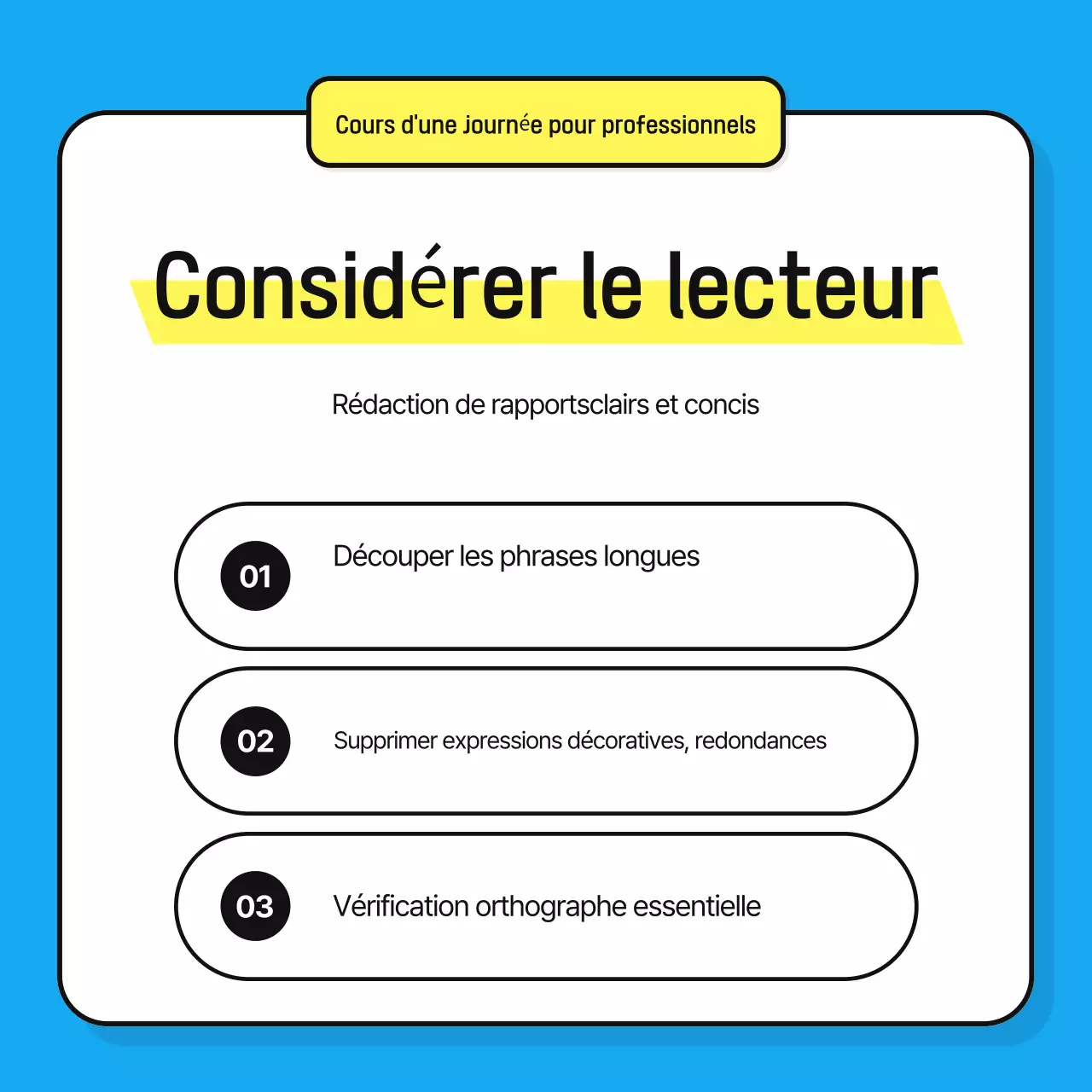 Promouvoir le matériel de formation bleu clair et propre