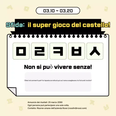 Evento annuale dei Giochi Puliti