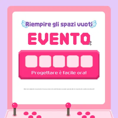Annuncio dell'evento Mauve Retro