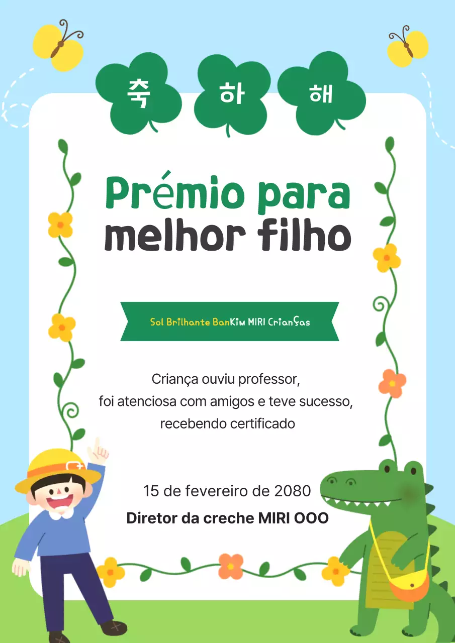 Enumerar uma criança azul clara