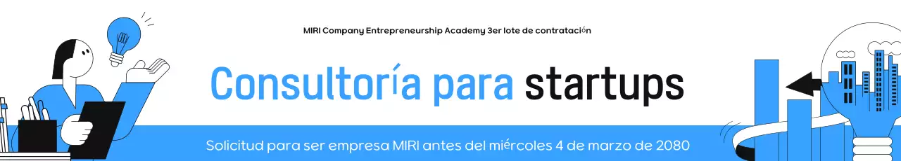 Blue Modern Startup Reclutamiento