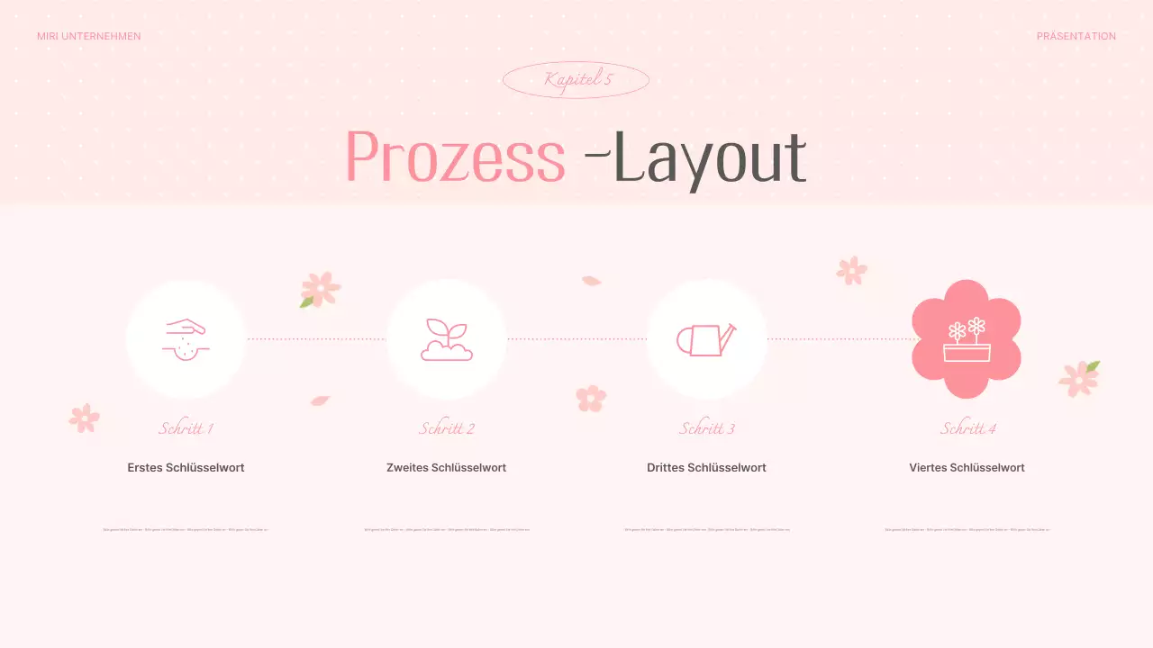 Rosa und hübsche Frühlingsblumen als Hintergrund für den Planer