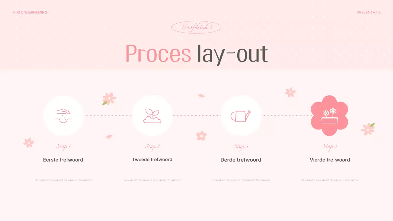 Roze en mooie lentebloemen achtergrondplanner