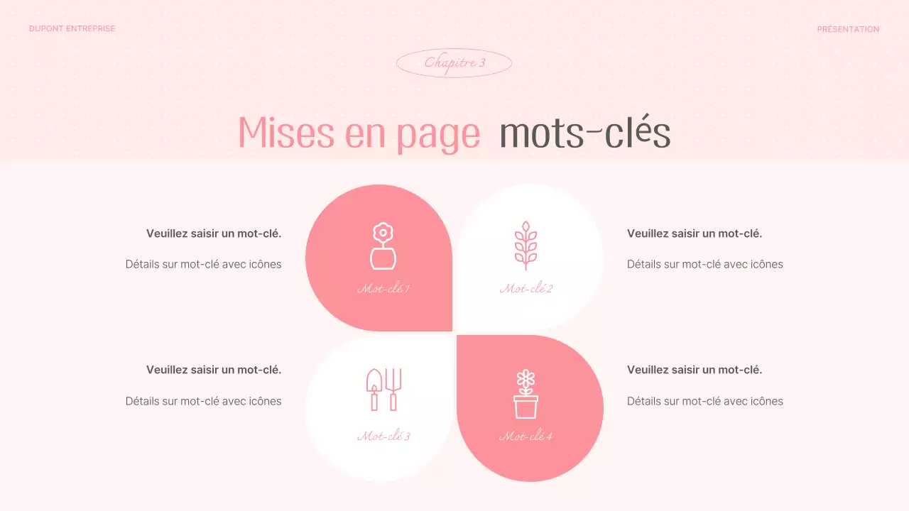 Planificateur d'arrière-plan floral rose et joli printemps