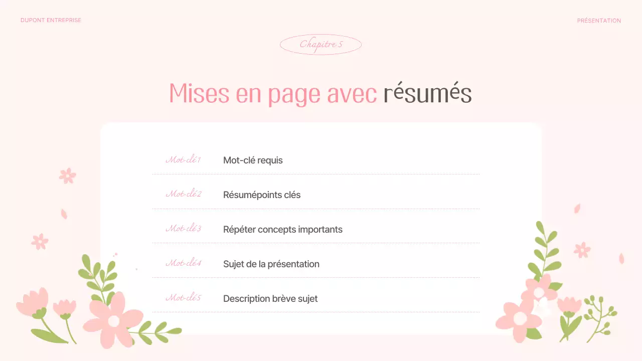 Planificateur d'arrière-plan floral rose et joli printemps