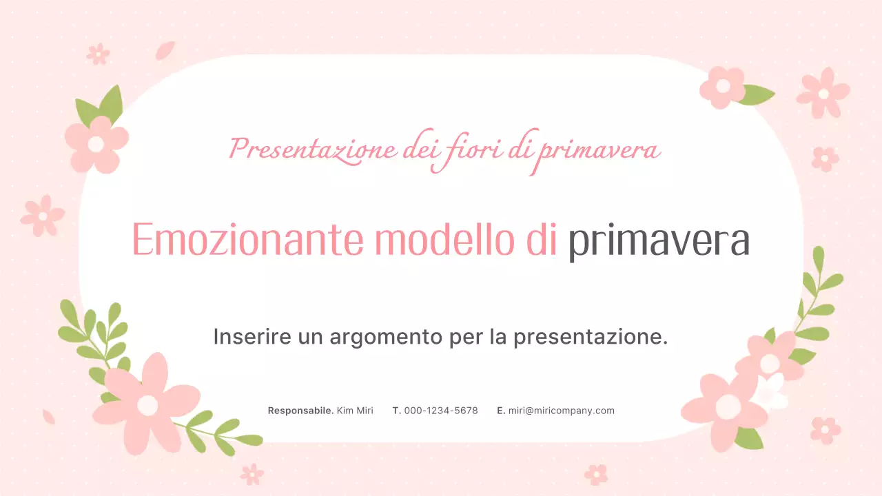 Pianificatore di sfondi floreali rosa e graziosi per la primavera