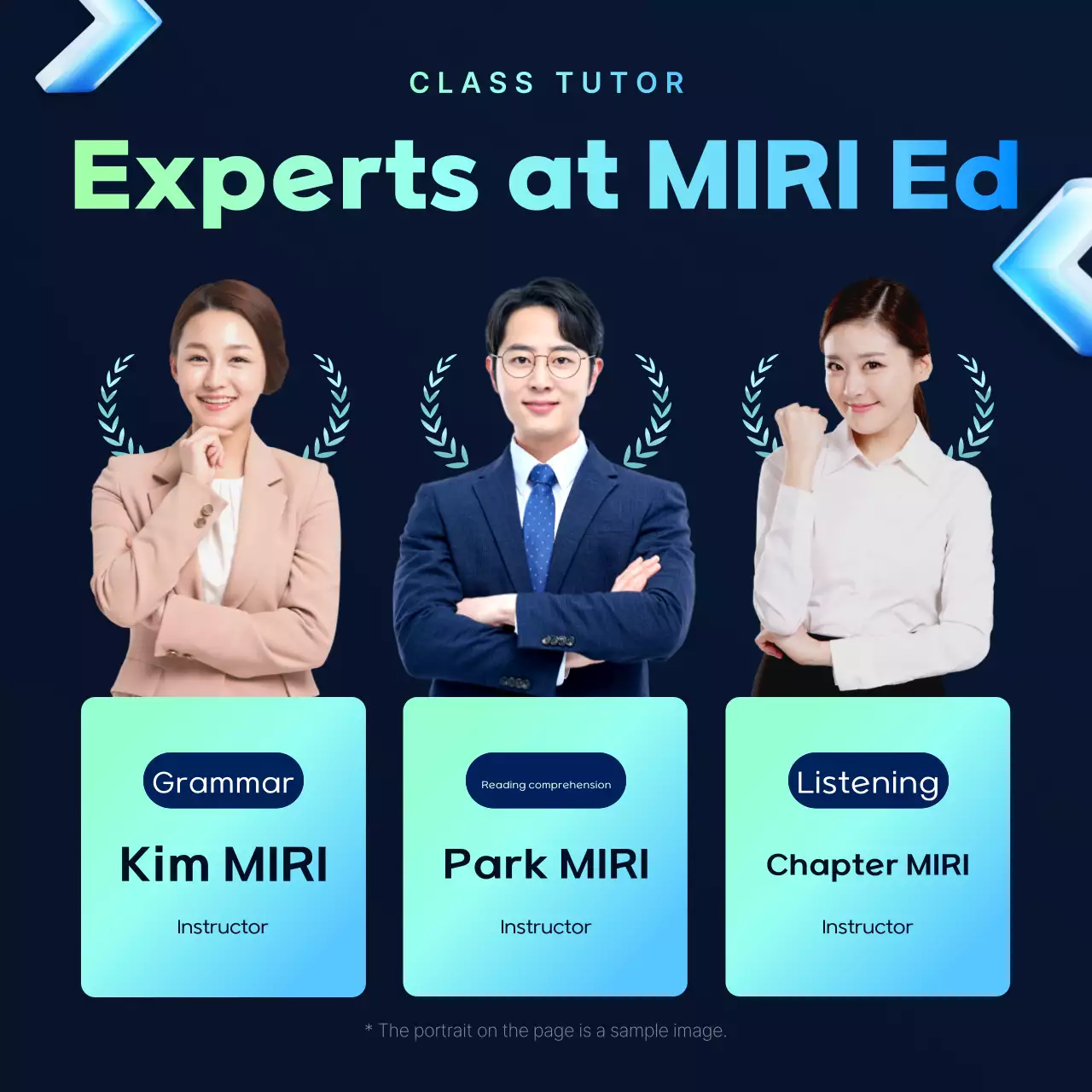 Anúncio do Especial de Formação Moderna Azul