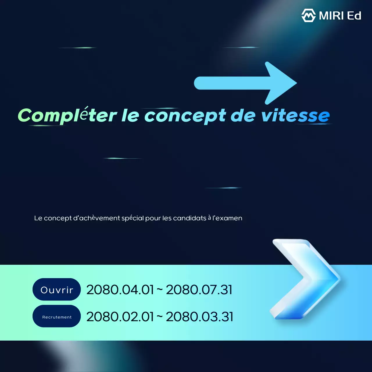 Annonce de la formation spéciale "Blue Modern