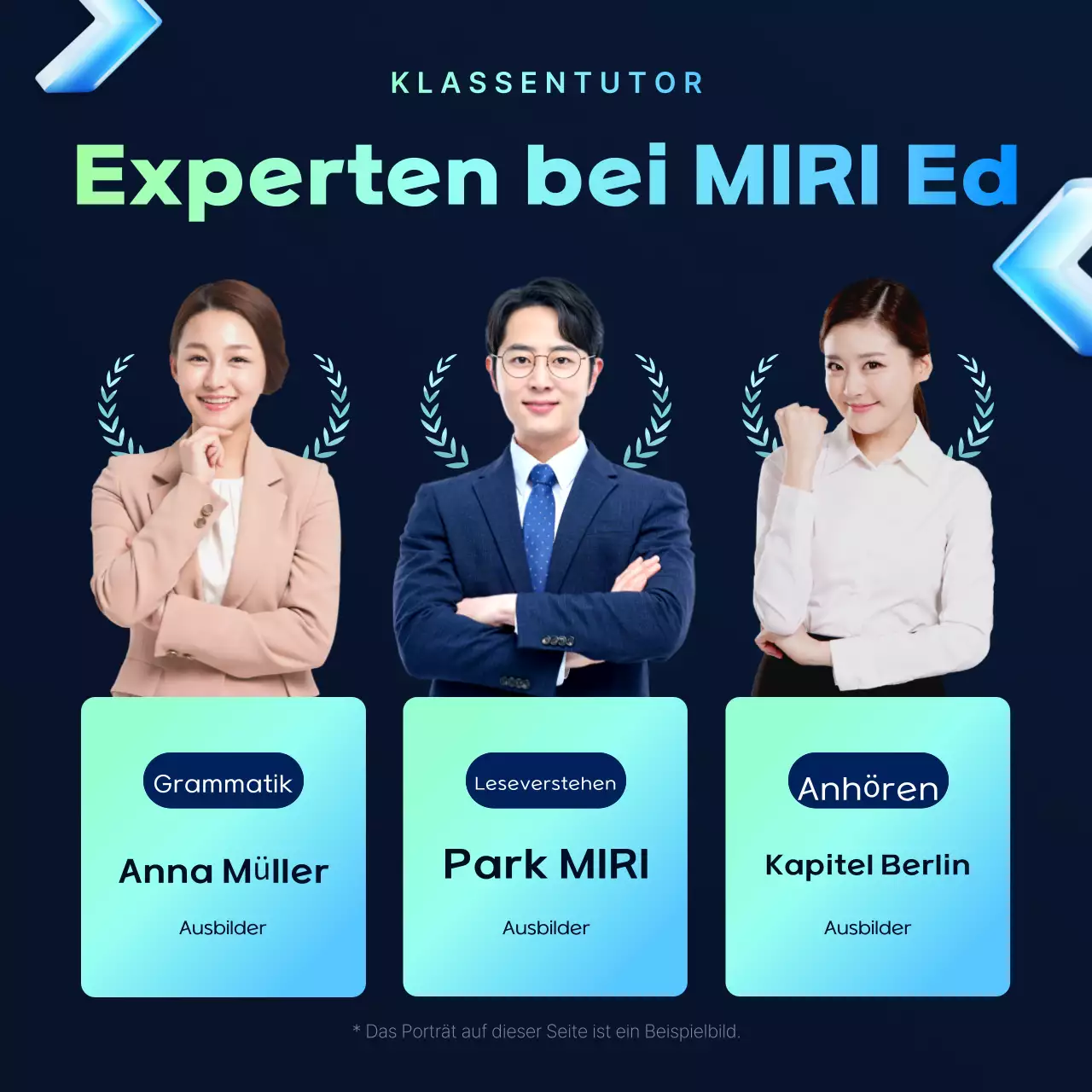 Ankündigung des Blue Modern Training Special