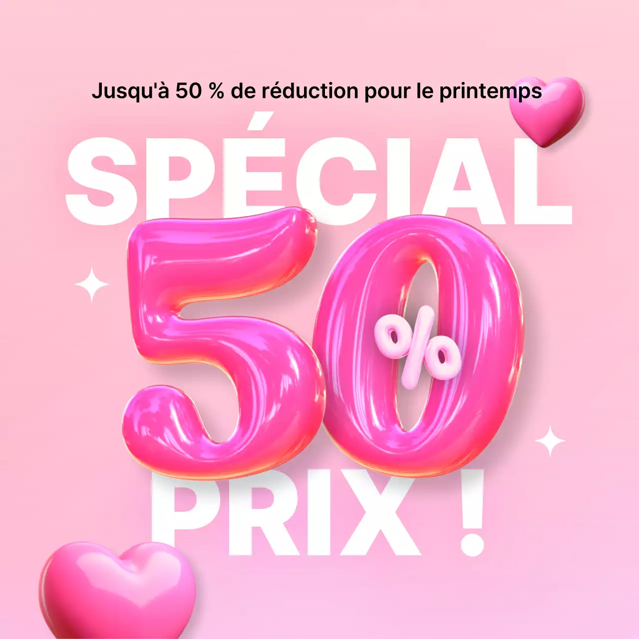 Promotion Pink Pop Sale