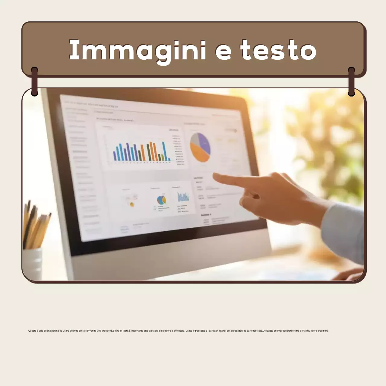 Descrizione del design predefinito beige