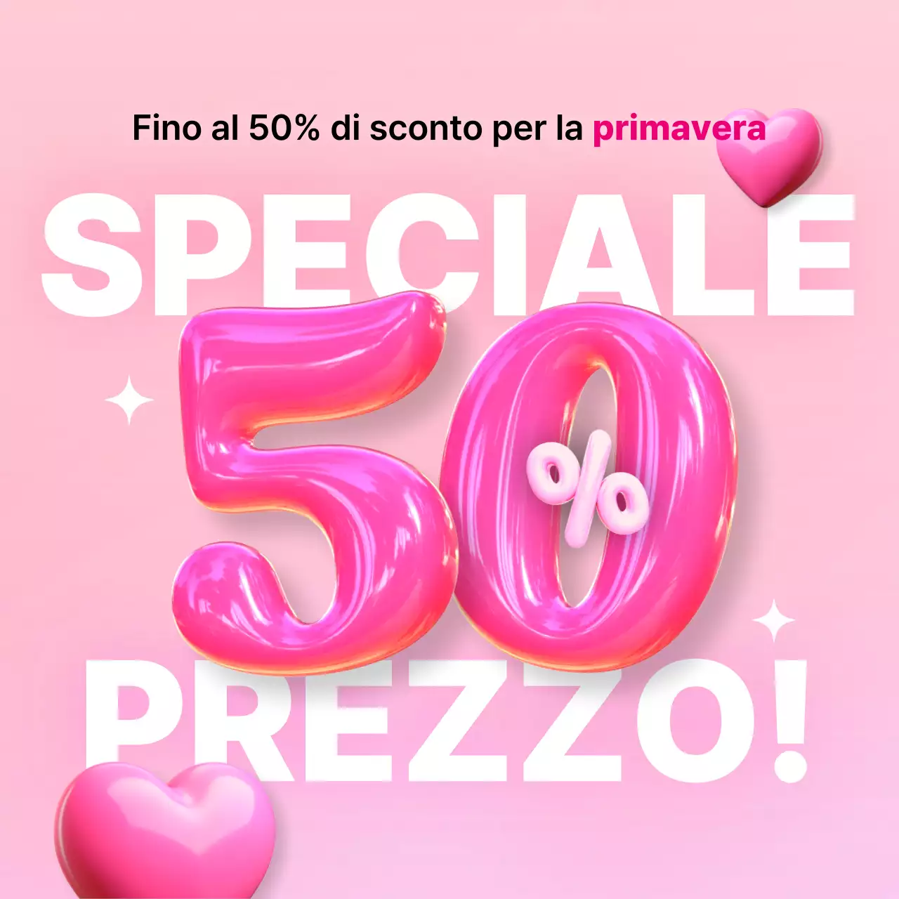 Promozione vendita Pink Pop