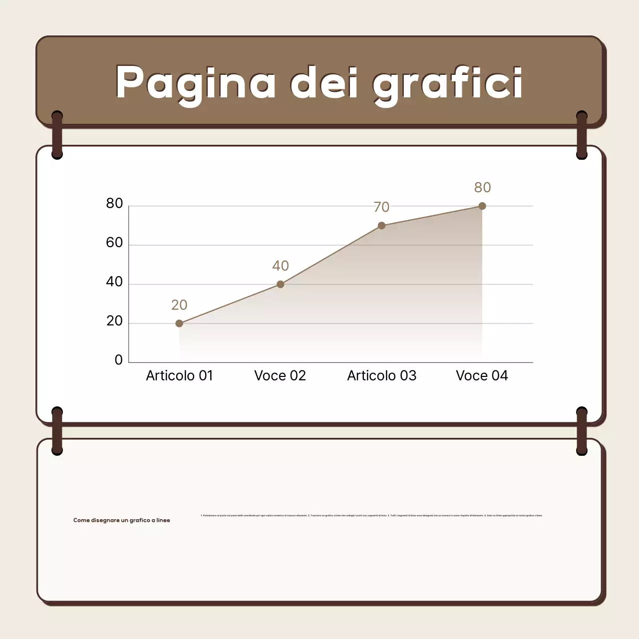 Descrizione del design predefinito beige
