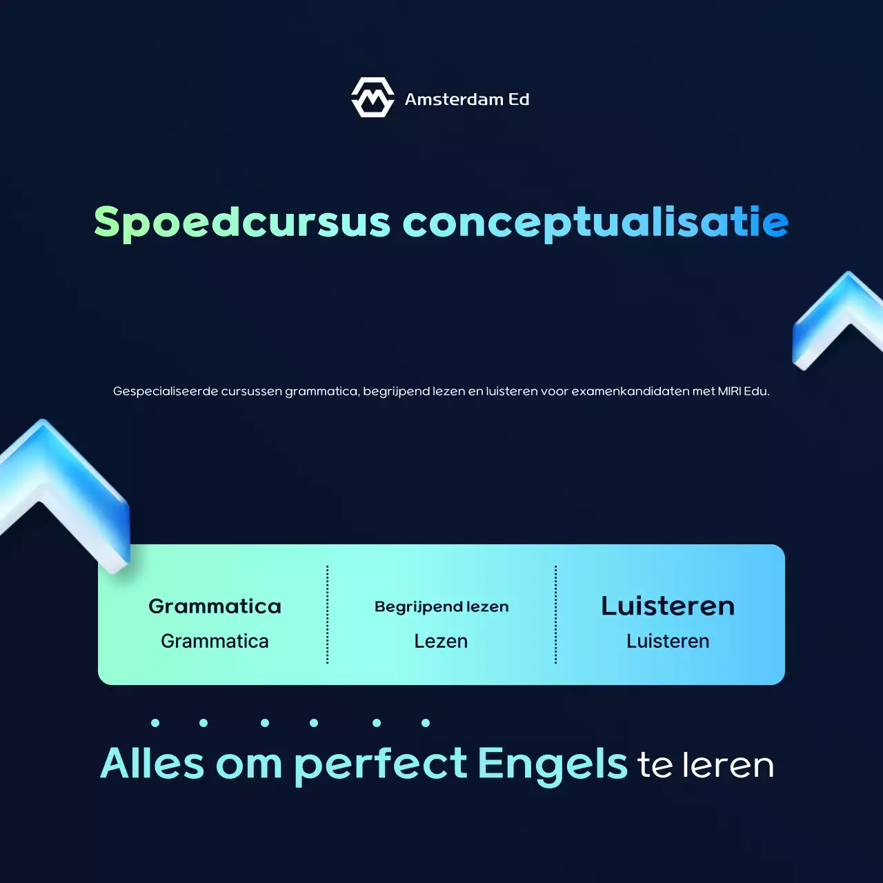 Aankondiging van de Blue Modern Trainingsspecial