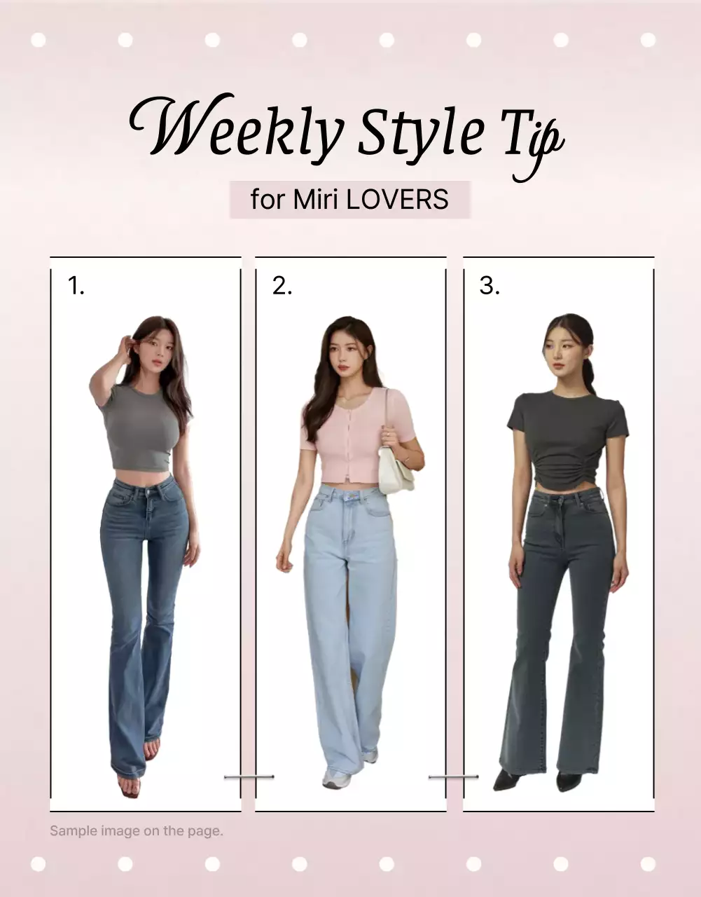 Quảng cáo thời trang hiện đại màu hồng be