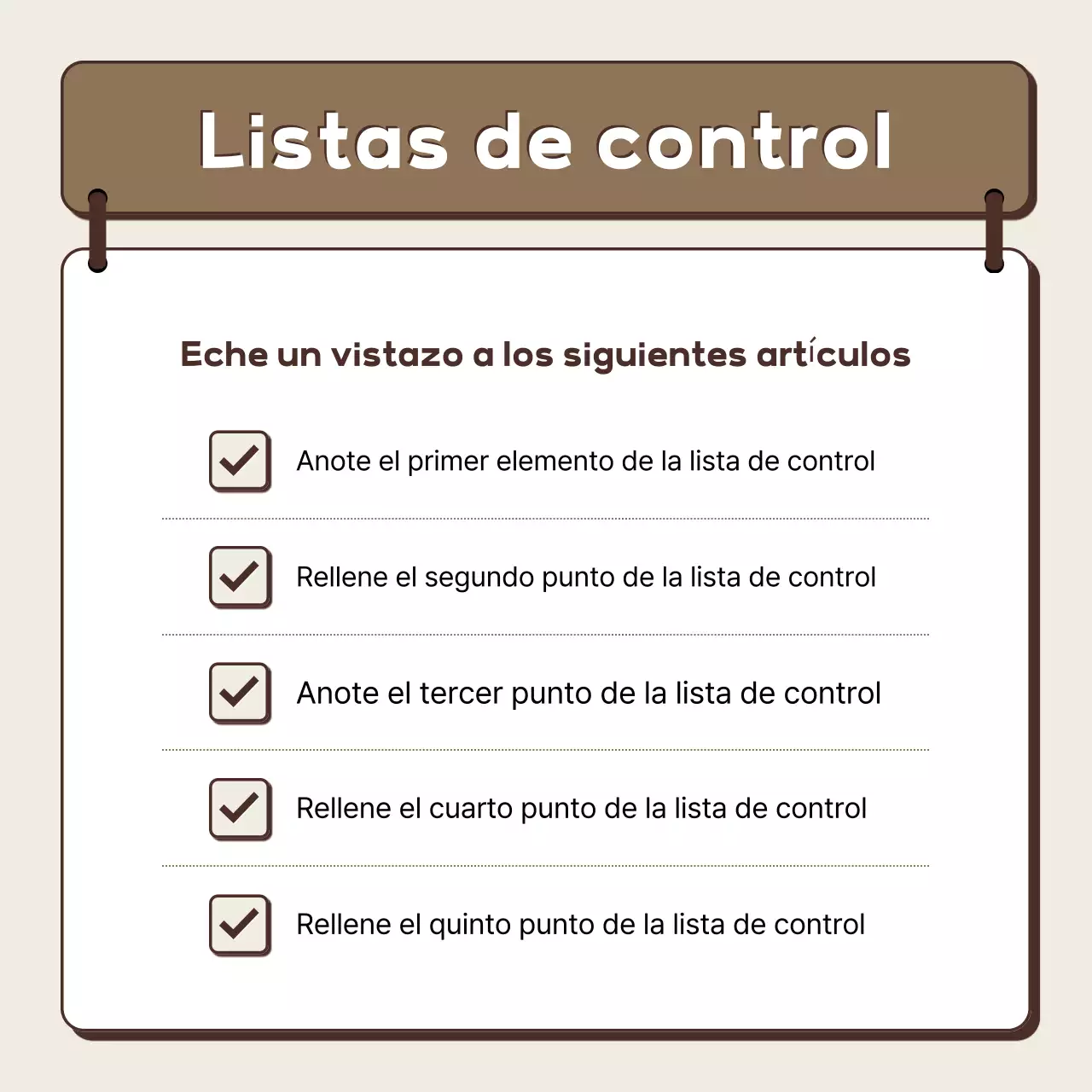 Descripción del diseño por defecto en beige