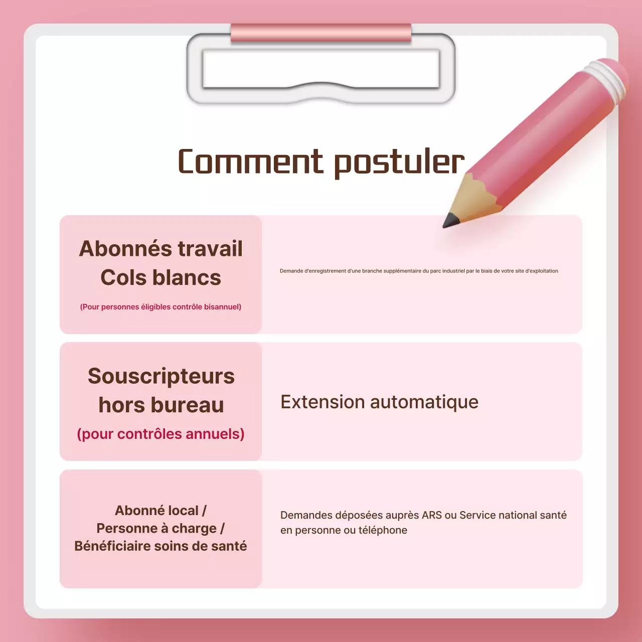 Campagne de santé Pink Simple