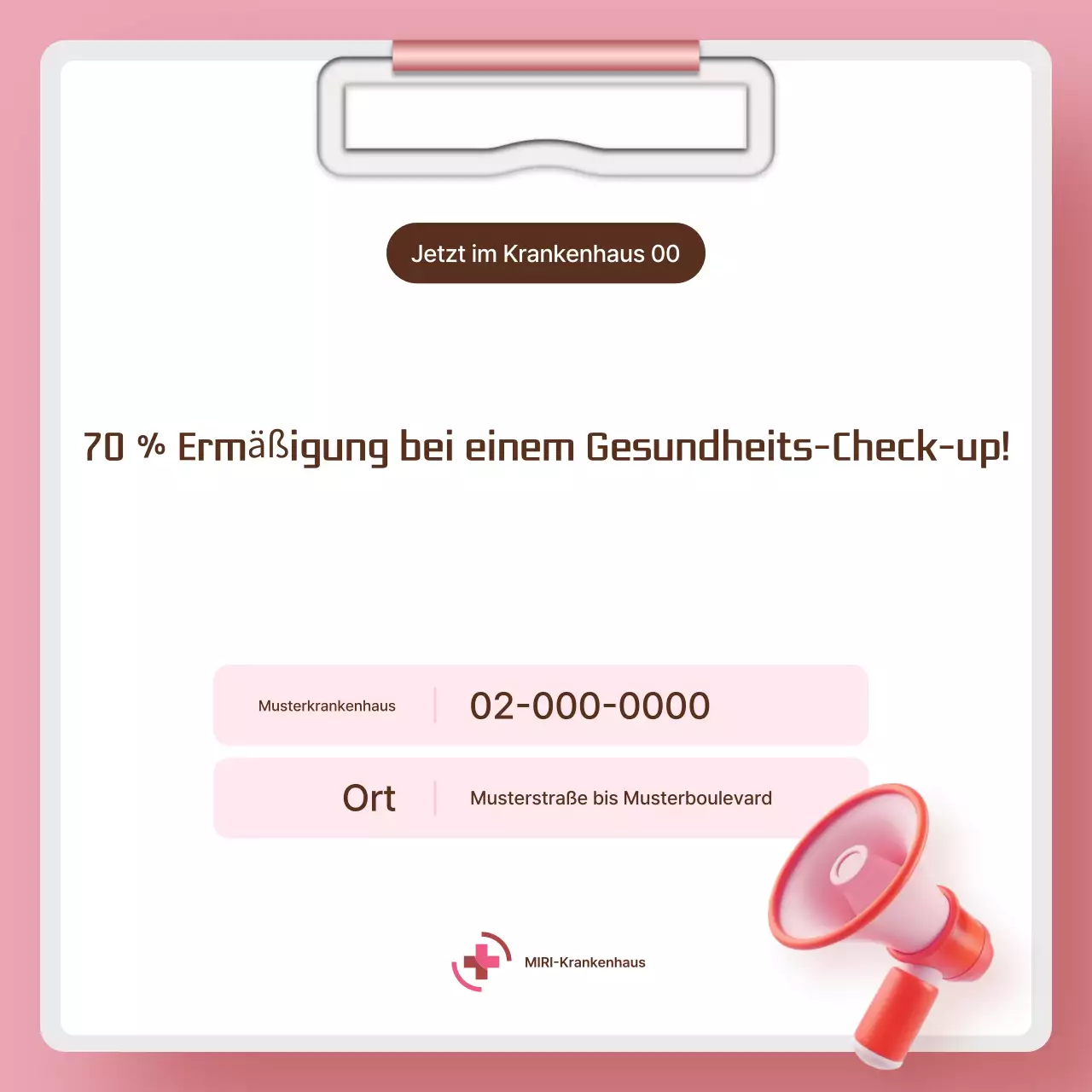 Pink Simple Health-Kampagne