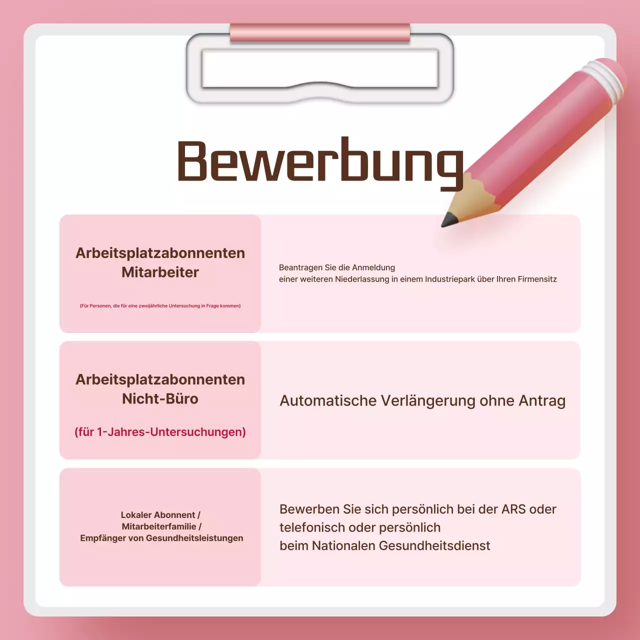 Pink Simple Health-Kampagne