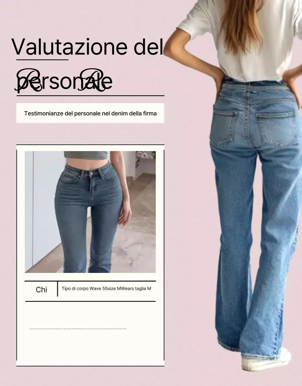 Pubblicità di moda moderna beige rosa