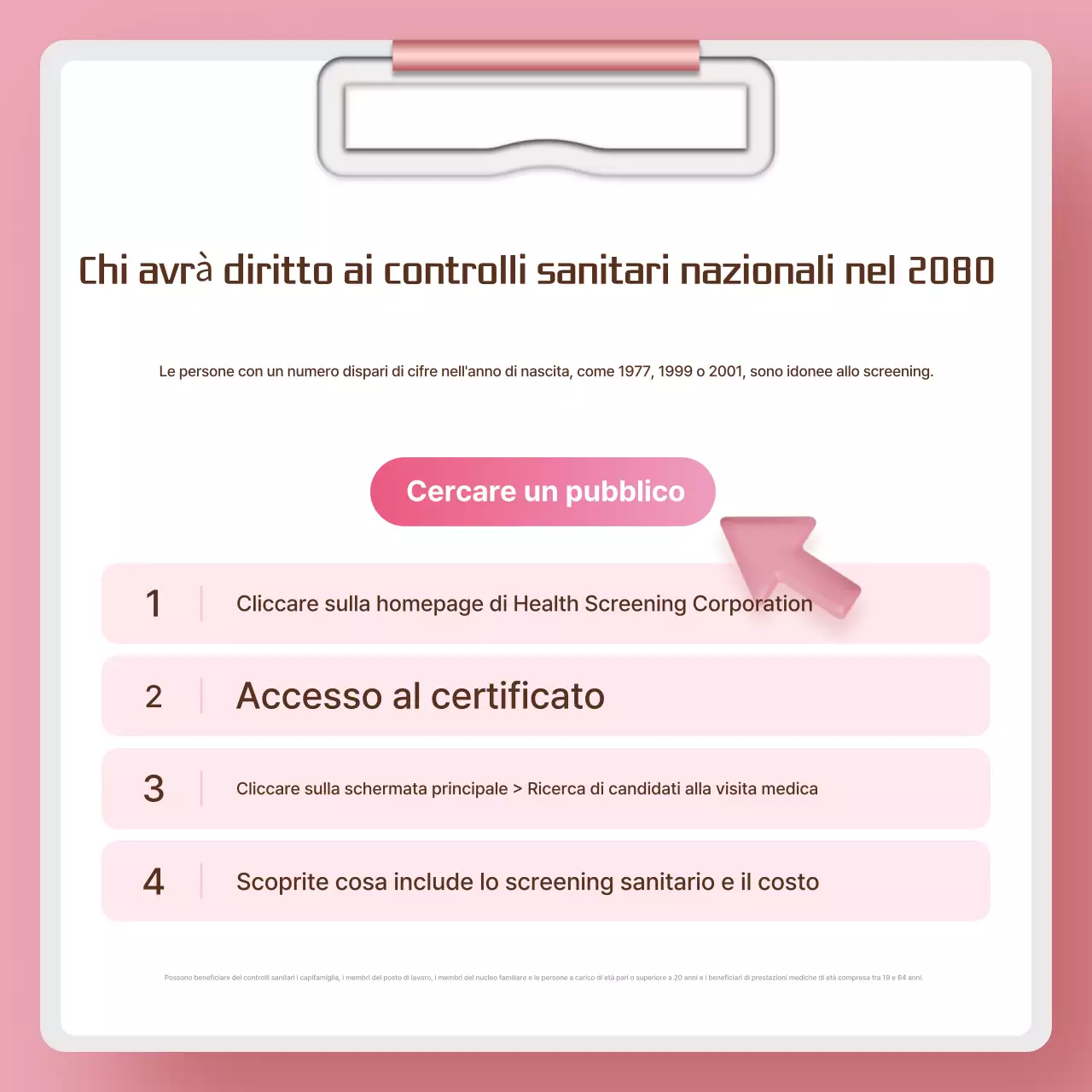 Campagna Pink Simple Health