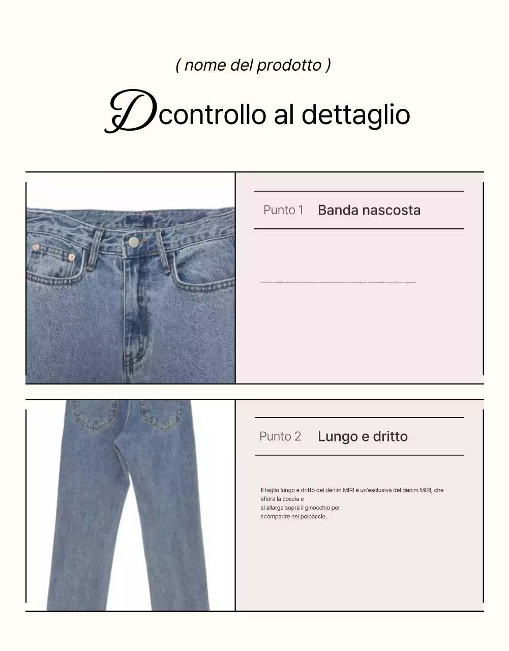 Pubblicità di moda moderna beige rosa