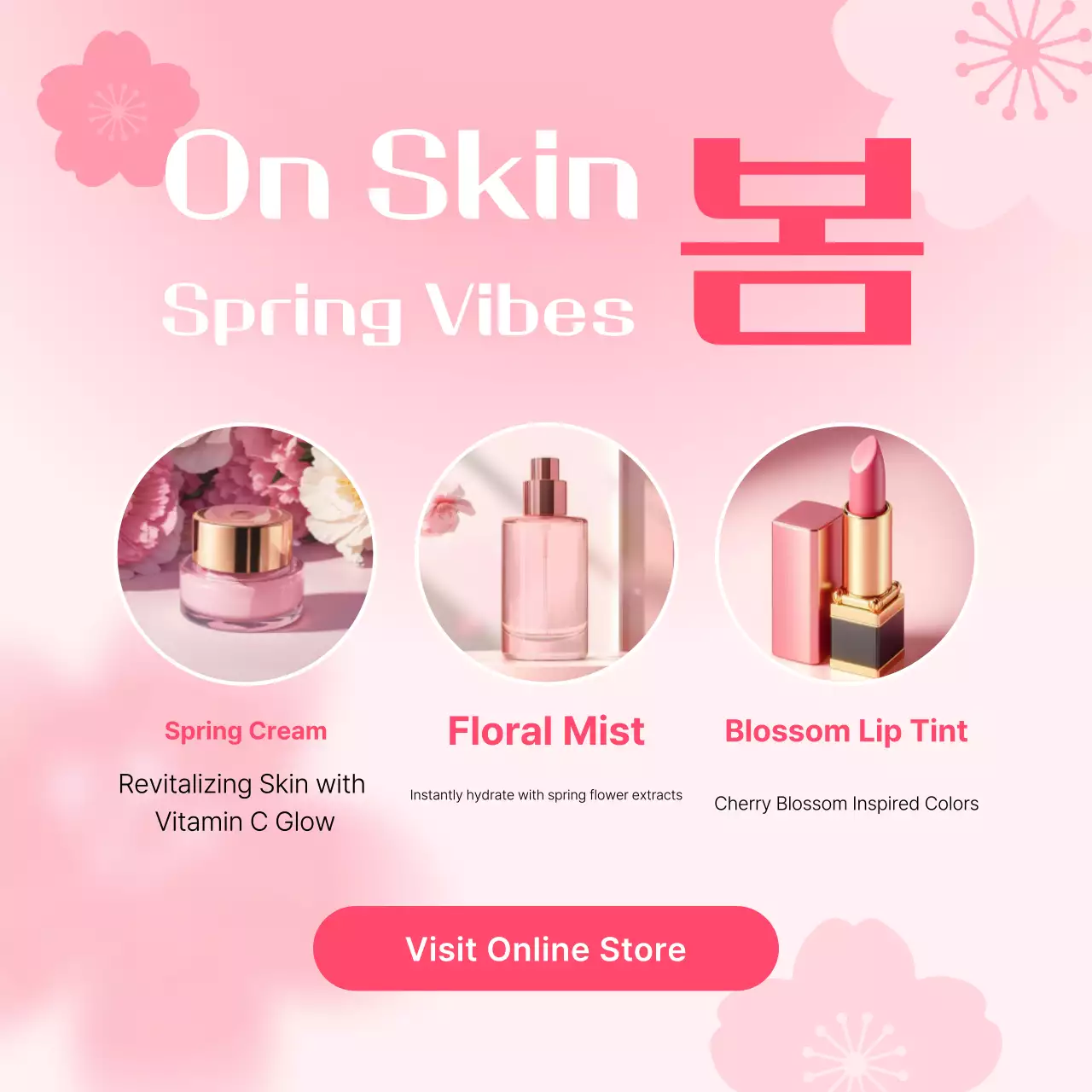 Yellow Simple Springtime Promotion