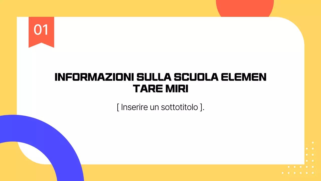 Guida ai materiali di formazione Yellow Simple