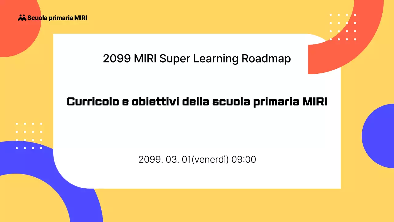 Guida ai materiali di formazione Yellow Simple