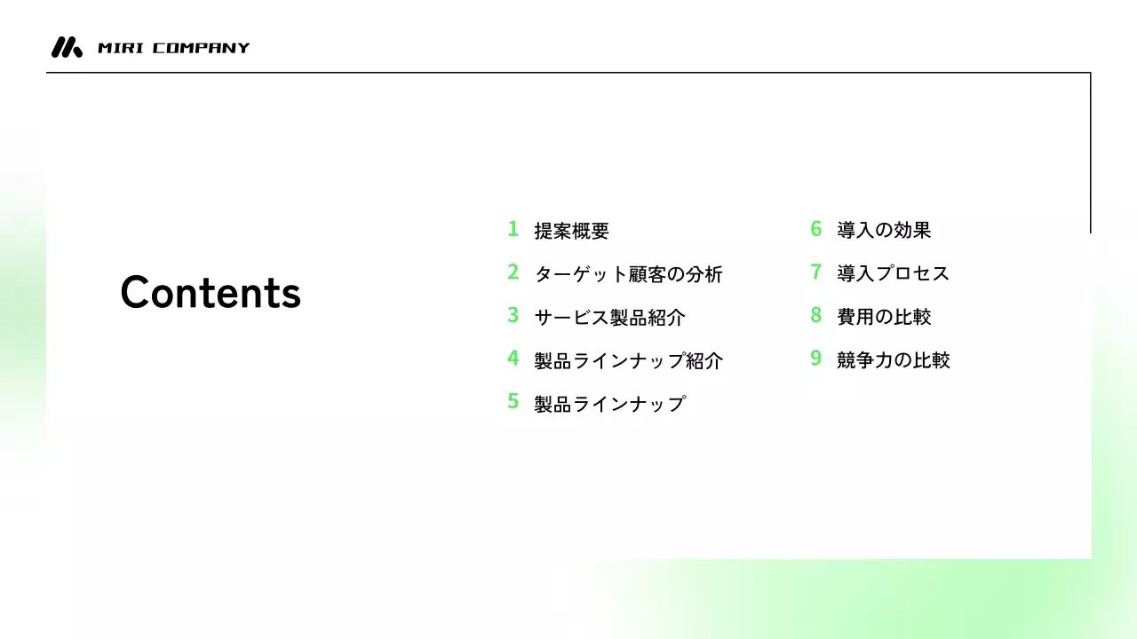 白 シンプル ビジネス提案 提案書 プレゼンテーション