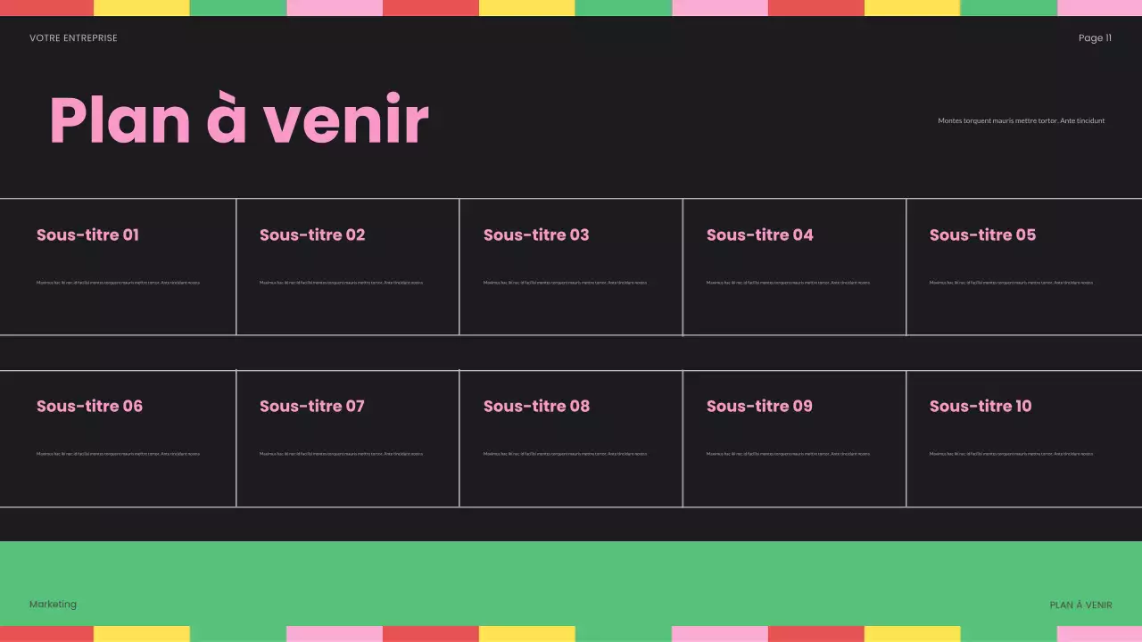 rapport sur les médias sociaux de rainbow bold