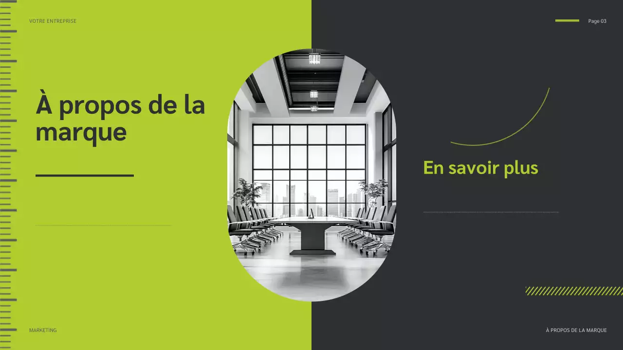 green modern social media report