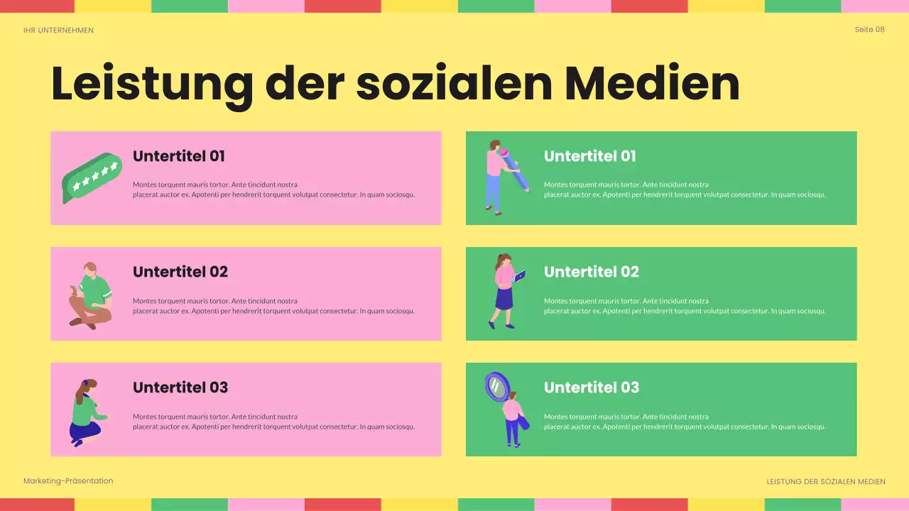 Rainbow Bold Social Media Bericht