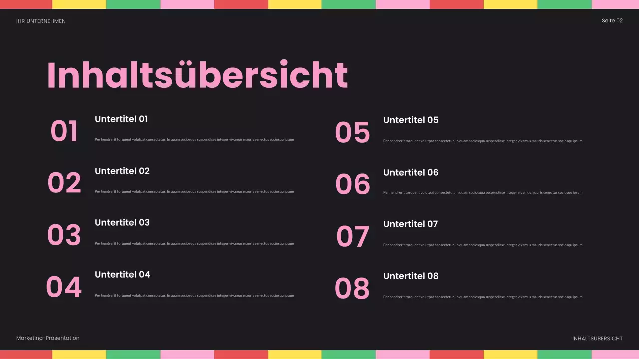 Rainbow Bold Social Media Bericht