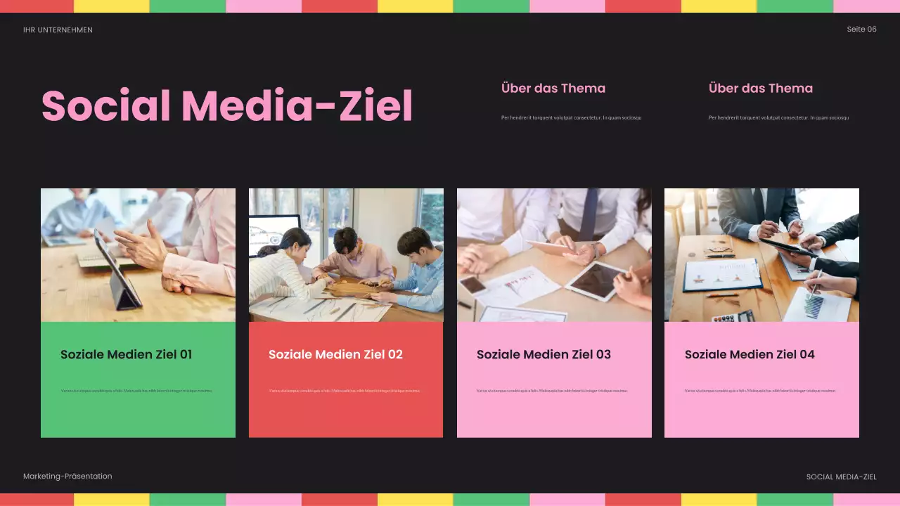 Rainbow Bold Social Media Bericht