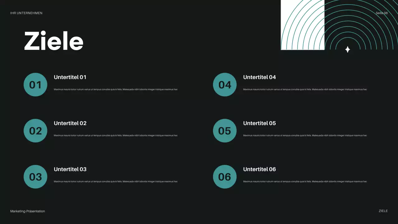 teal modern budget presentation