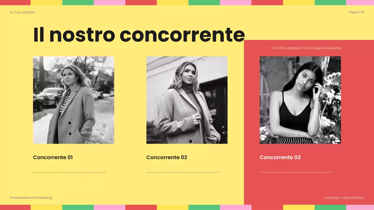 rapporto sui social media di rainbow bold