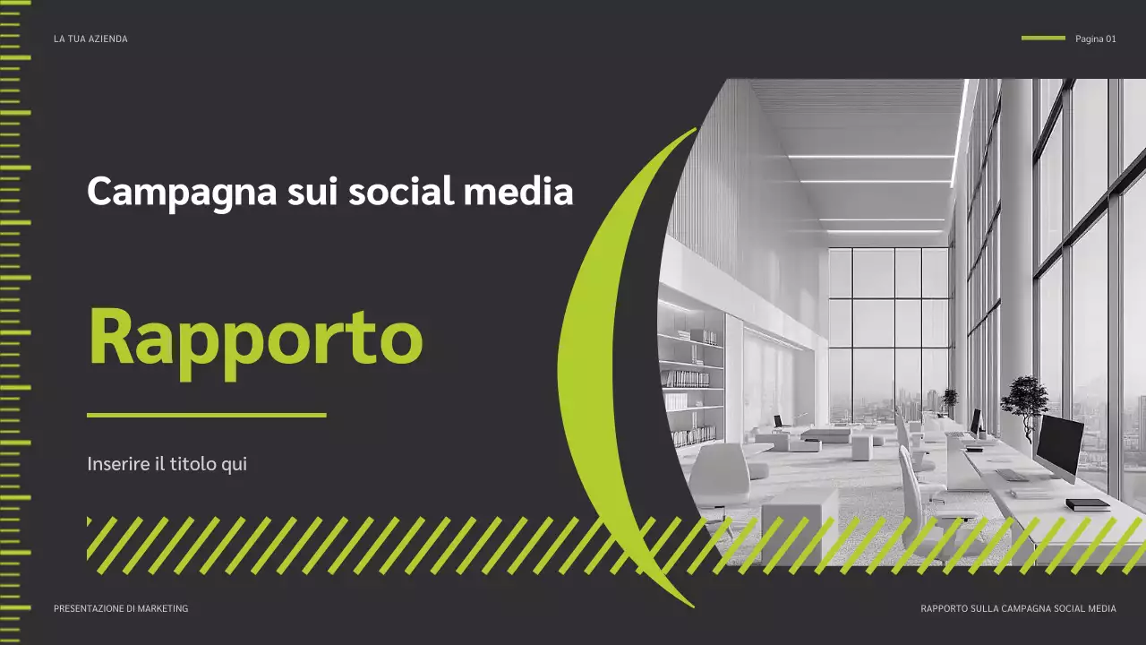 rapporto sui social media verdi e moderni