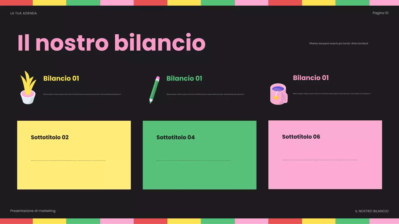 rapporto sui social media di rainbow bold