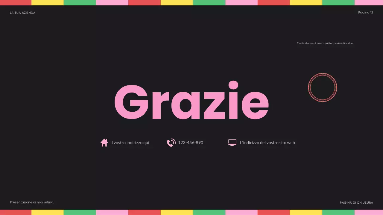 rapporto sui social media di rainbow bold