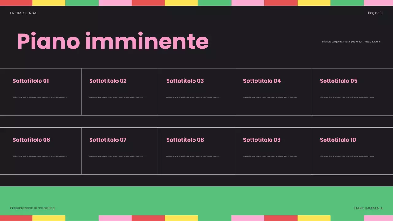 rapporto sui social media di rainbow bold